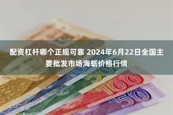 配资杠杆哪个正规可靠 2024年6月22日全国主要批发市场海蛎价格行情